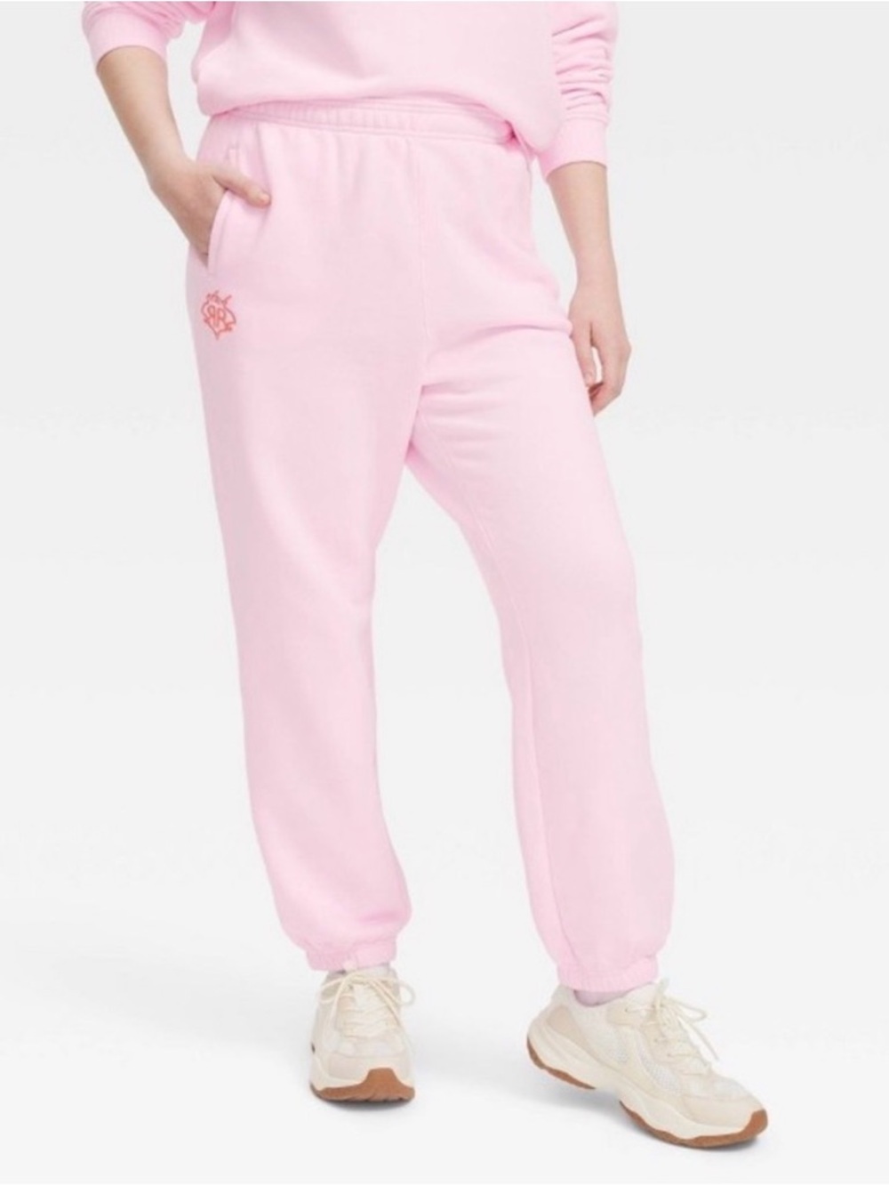 NWT Roller Rabbit x Target Pink Embroidered Sweatpants